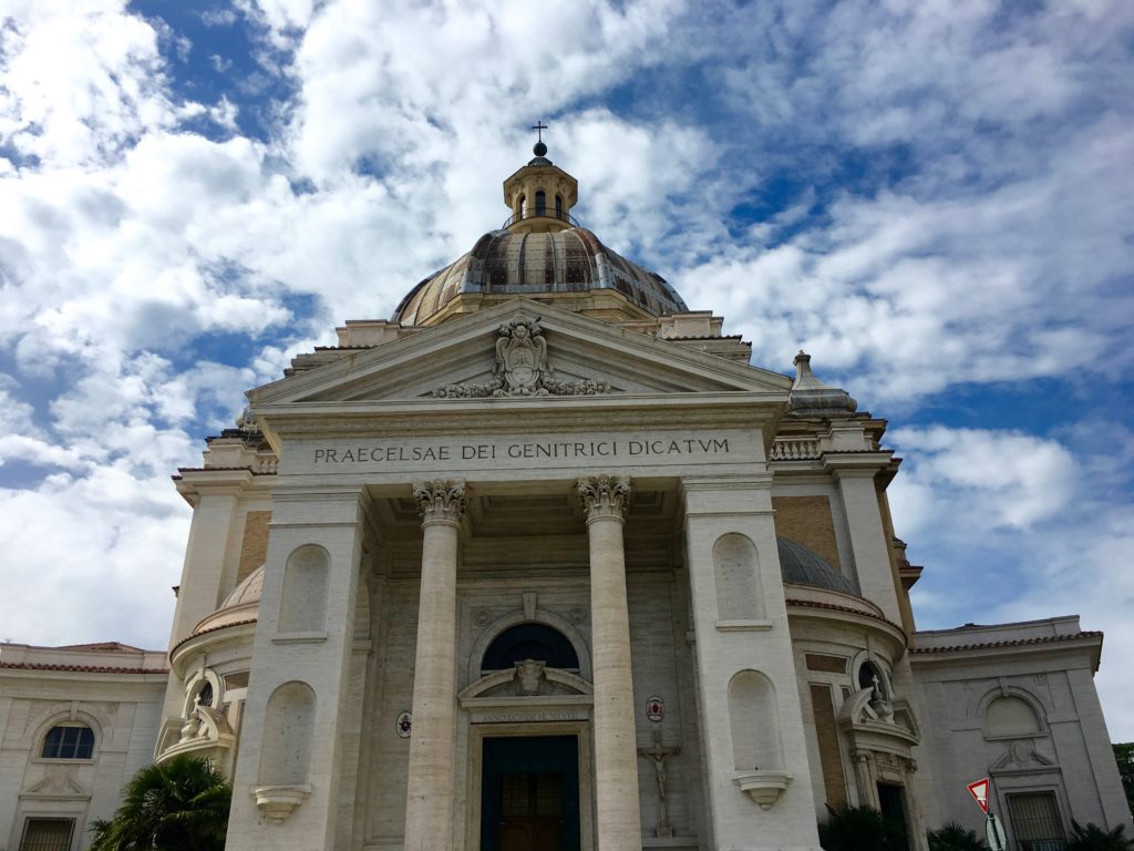 Ponte Milvio, Francesca Mercantini, Chiesa di Gran Madre di Dio