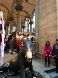 fontana del porcellino, firenze, francesca mercantini